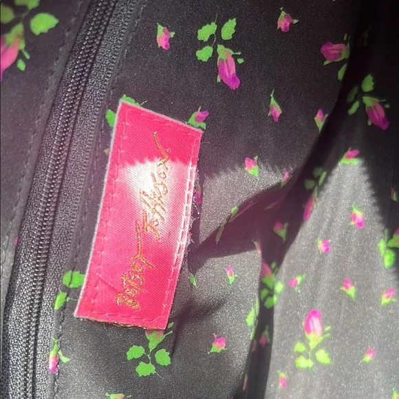 Vintage Green Leather Betsey Johnson Bag - Picture 8 of 10